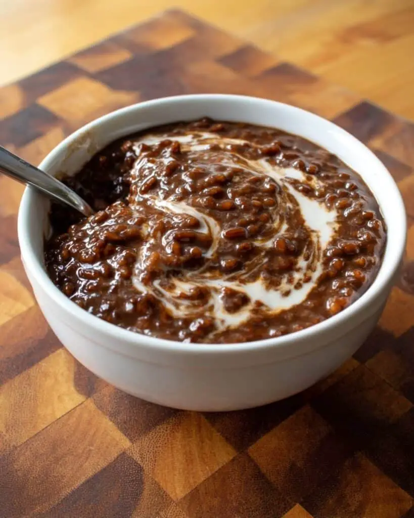 Filipino Champorado Recipe (Chocolate Rice Pudding) Recipe