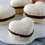 Strawberry Chocolate Macarons with Raspberry Ganache Recipe