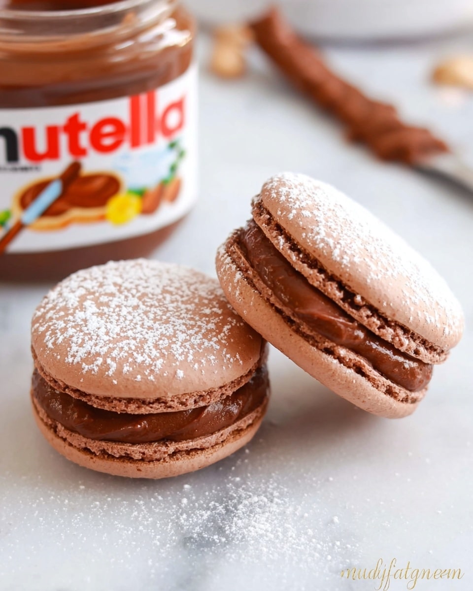 Nutella Macarons Recipe