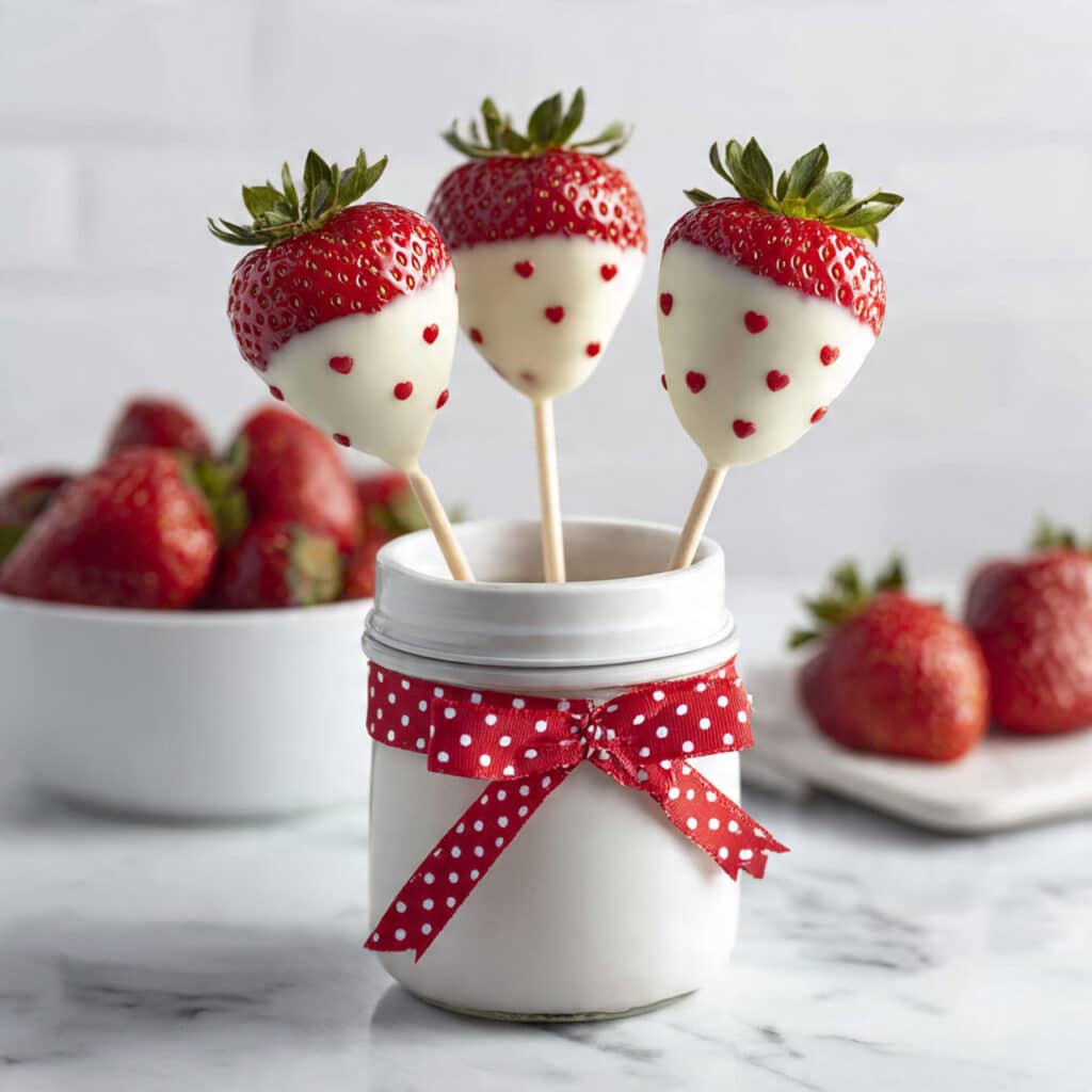 Fall In Love With These Chocolate Strawberry Hearts Recipe