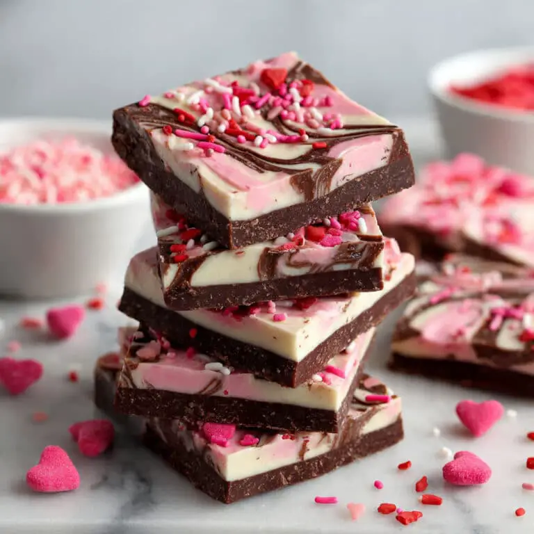 Valentine’s Chocolate Bark Recipe
