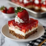 Layered Strawberry Pretzel Salad with Cream Cheese Recipe