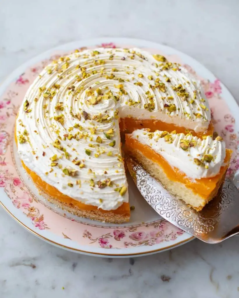Orange-Pistachio Upside-Down Cake Recipe