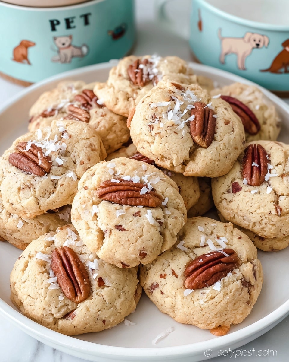 The Best Coconut Pecan Cookies (Nutty And Chewy) Recipe