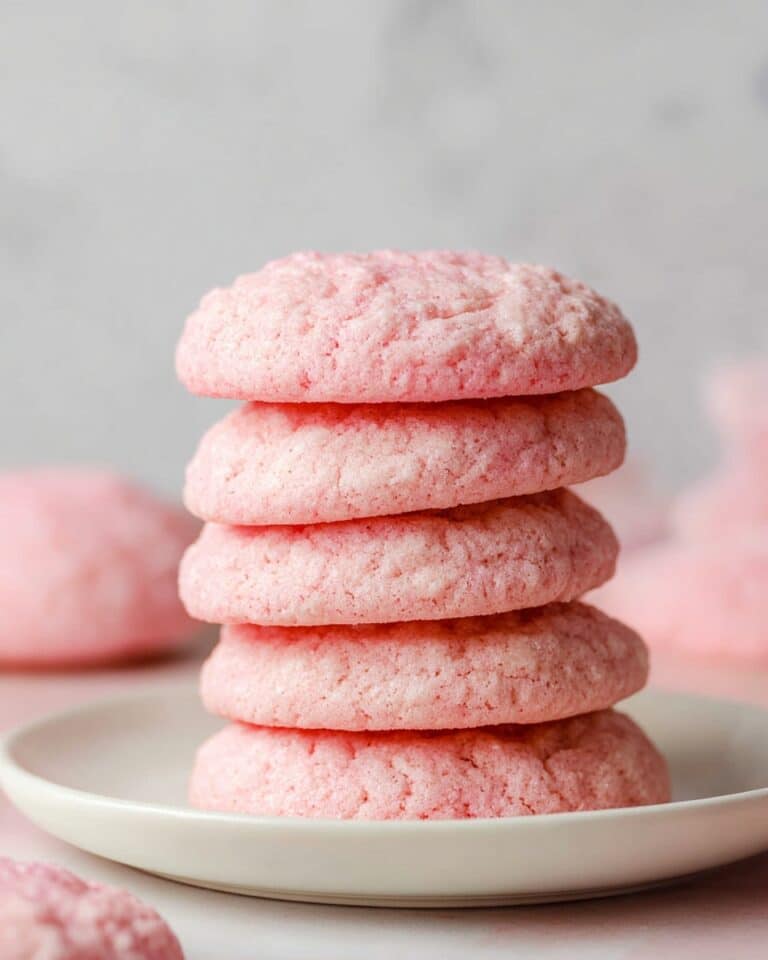 Pink Sugar Cookies Recipe