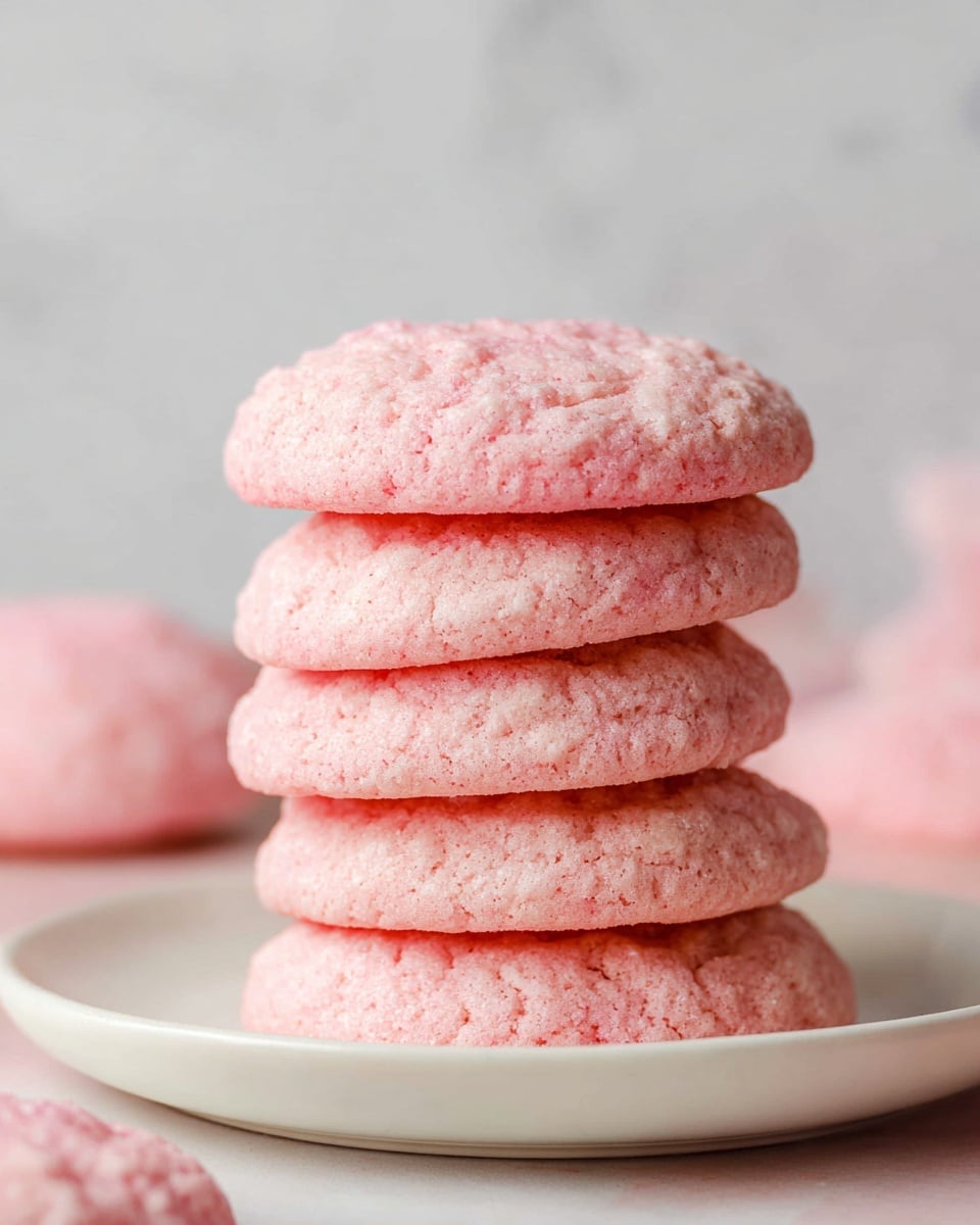 Pink Sugar Cookies Recipe