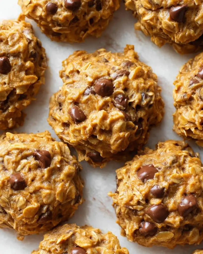 Flourless Oatmeal Cookies with Chocolate Chips Recipe