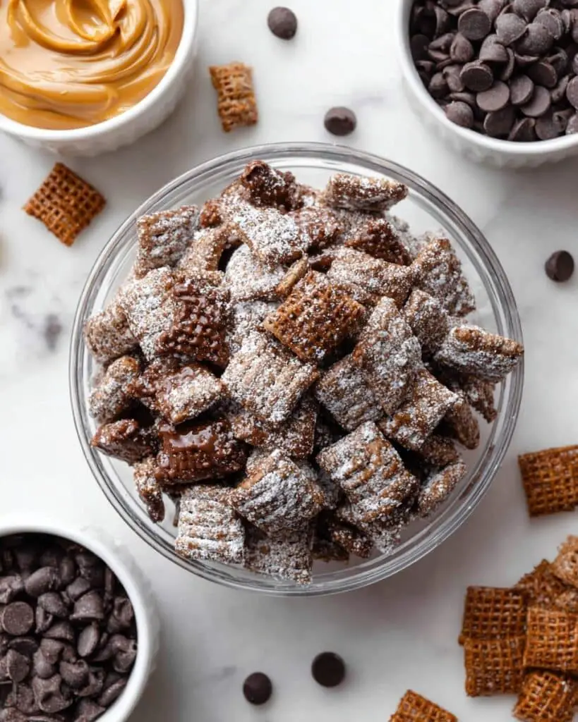 Vegan Puppy Chow (Muddy Buddies) Recipe