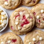 Raspberry White Chocolate Cookies Recipe