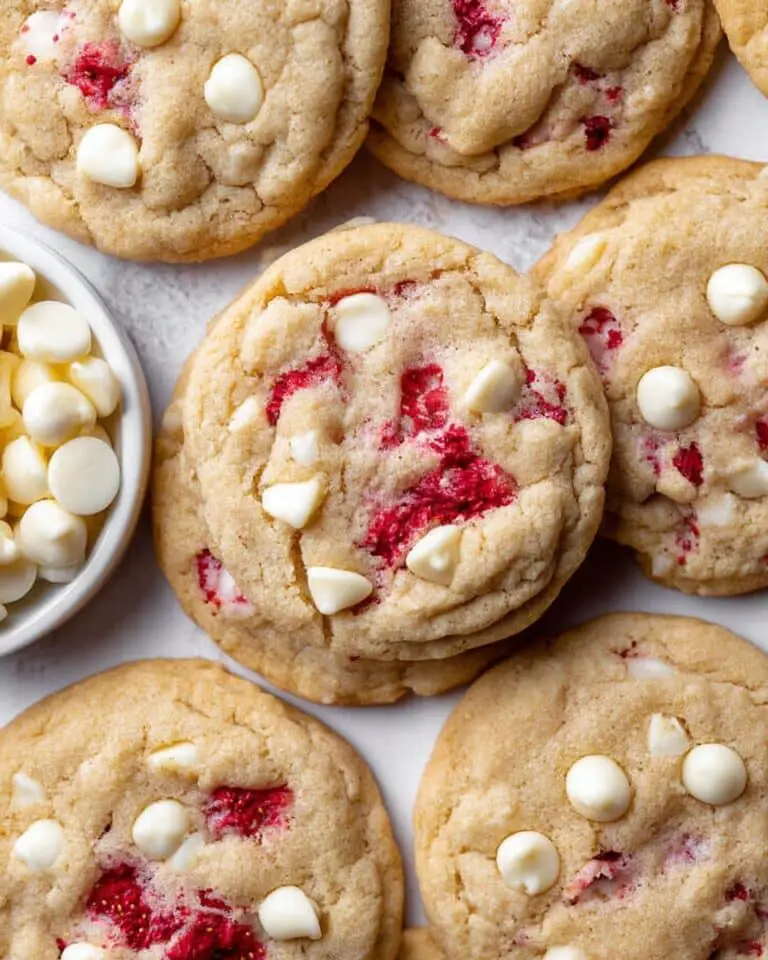 Raspberry White Chocolate Cookies Recipe