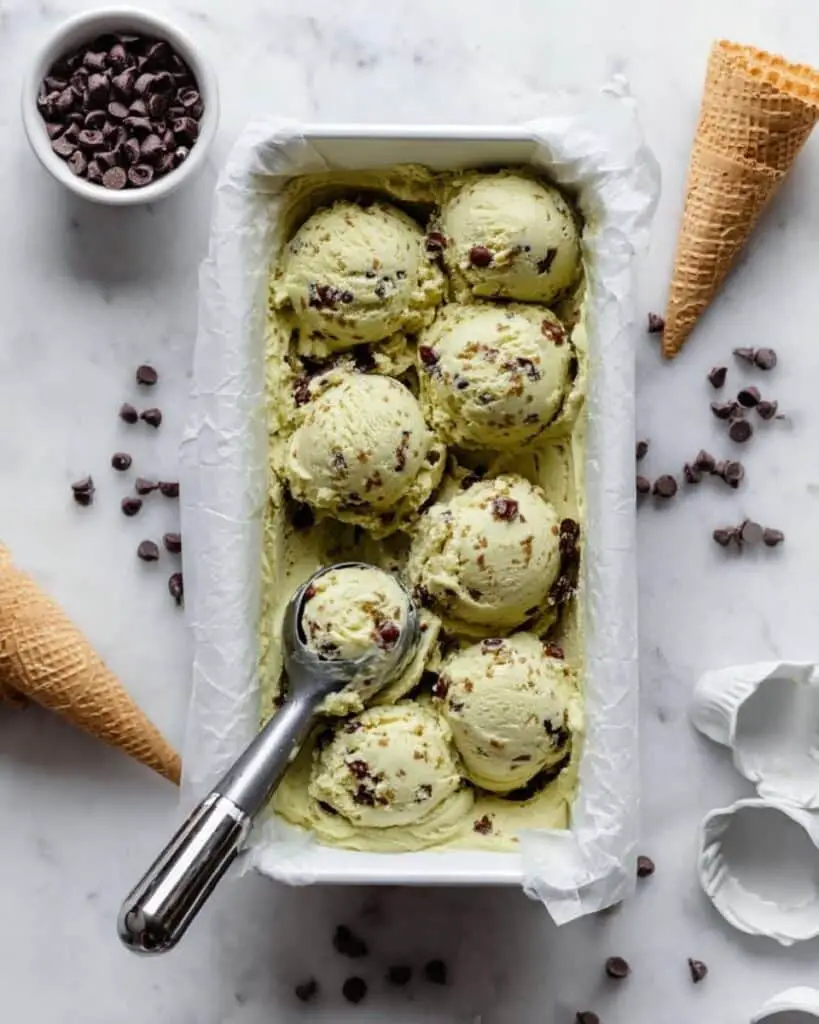 Mint Chocolate Chip Nice Cream Recipe