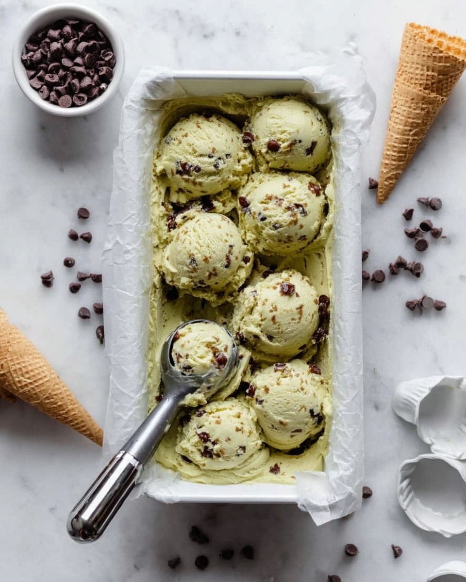 Mint Chocolate Chip Nice Cream Recipe