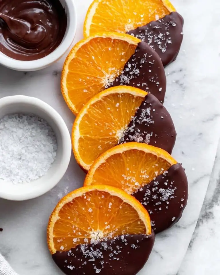 Chocolate Covered Orange Slices Recipe
