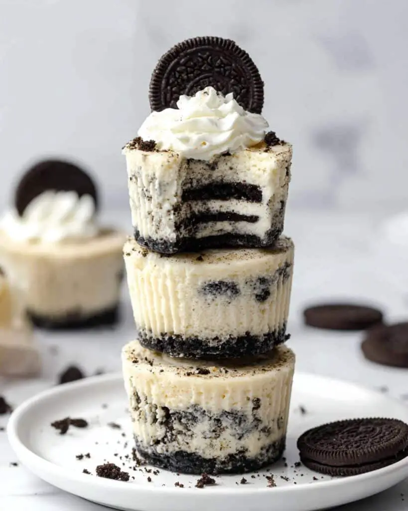 Mini Oreo Cheesecakes Recipe