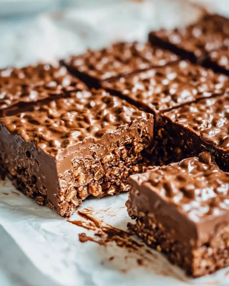 Dark Chocolate Crunch Bars Recipe