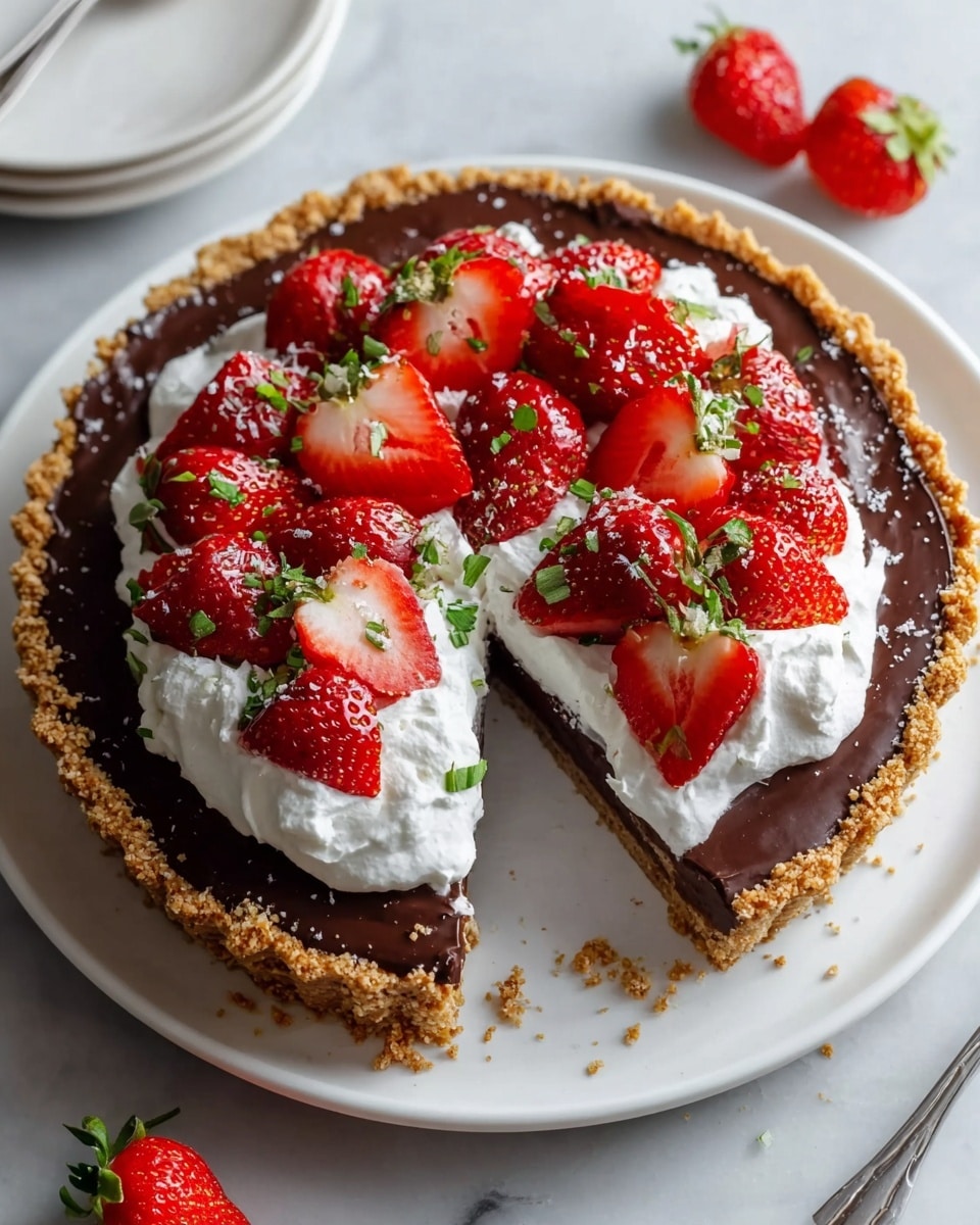 Chocolate Strawberry Pie Recipe
