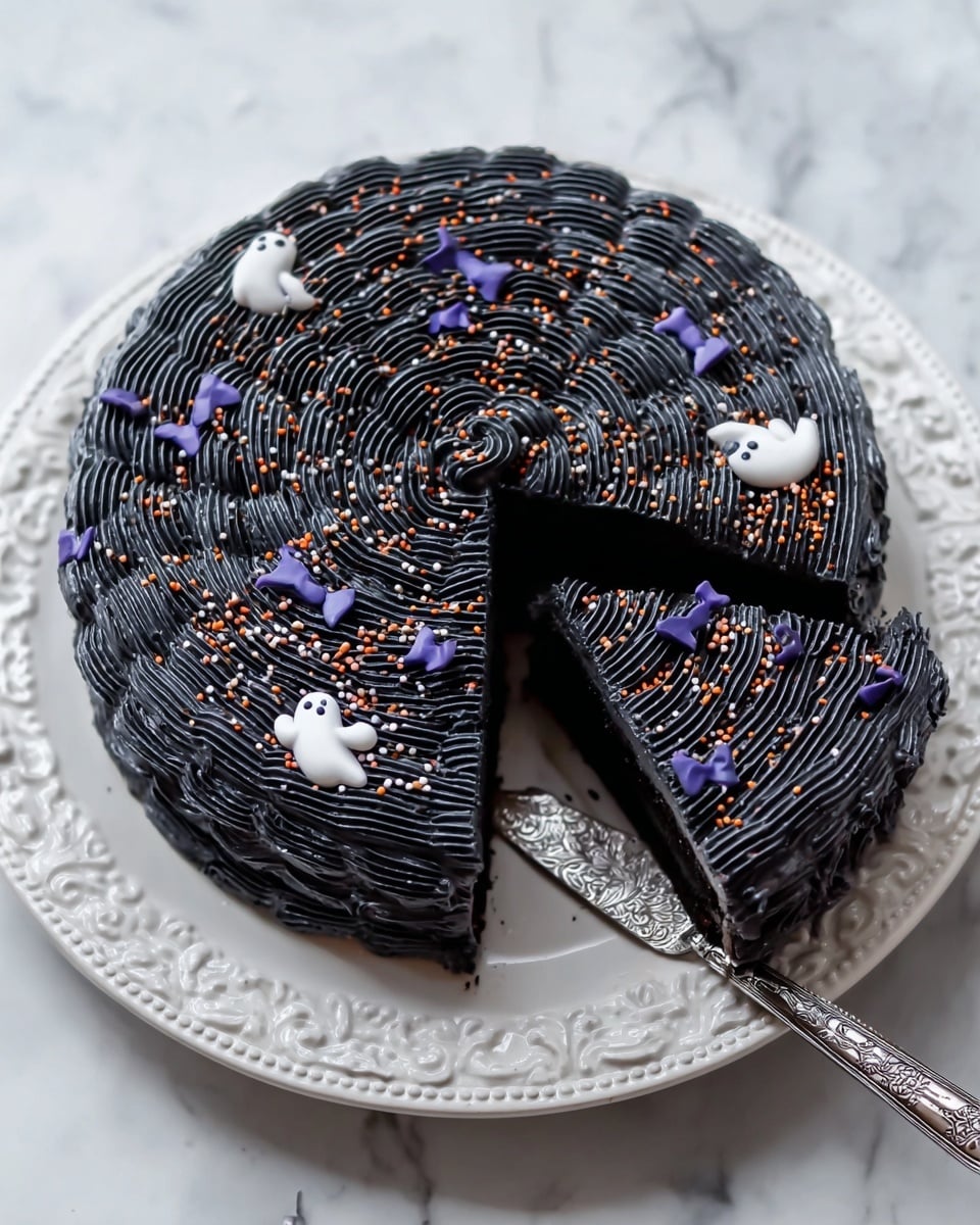 Black Sesame Upside-Down Cake Recipe