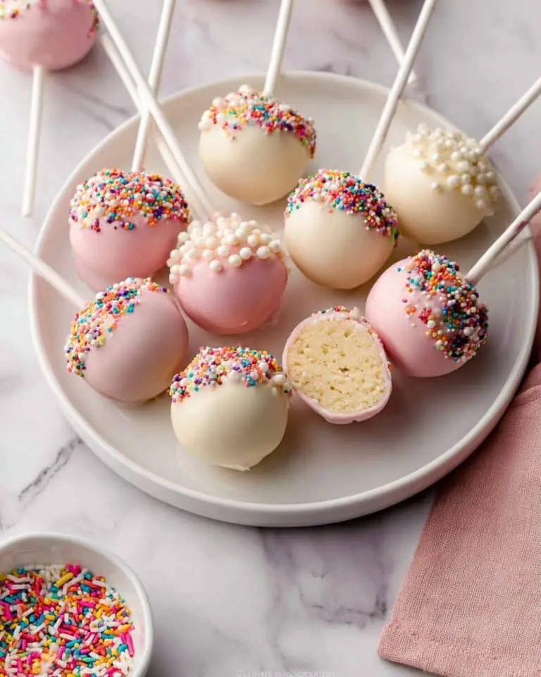 Homemade Cake Pops Recipe