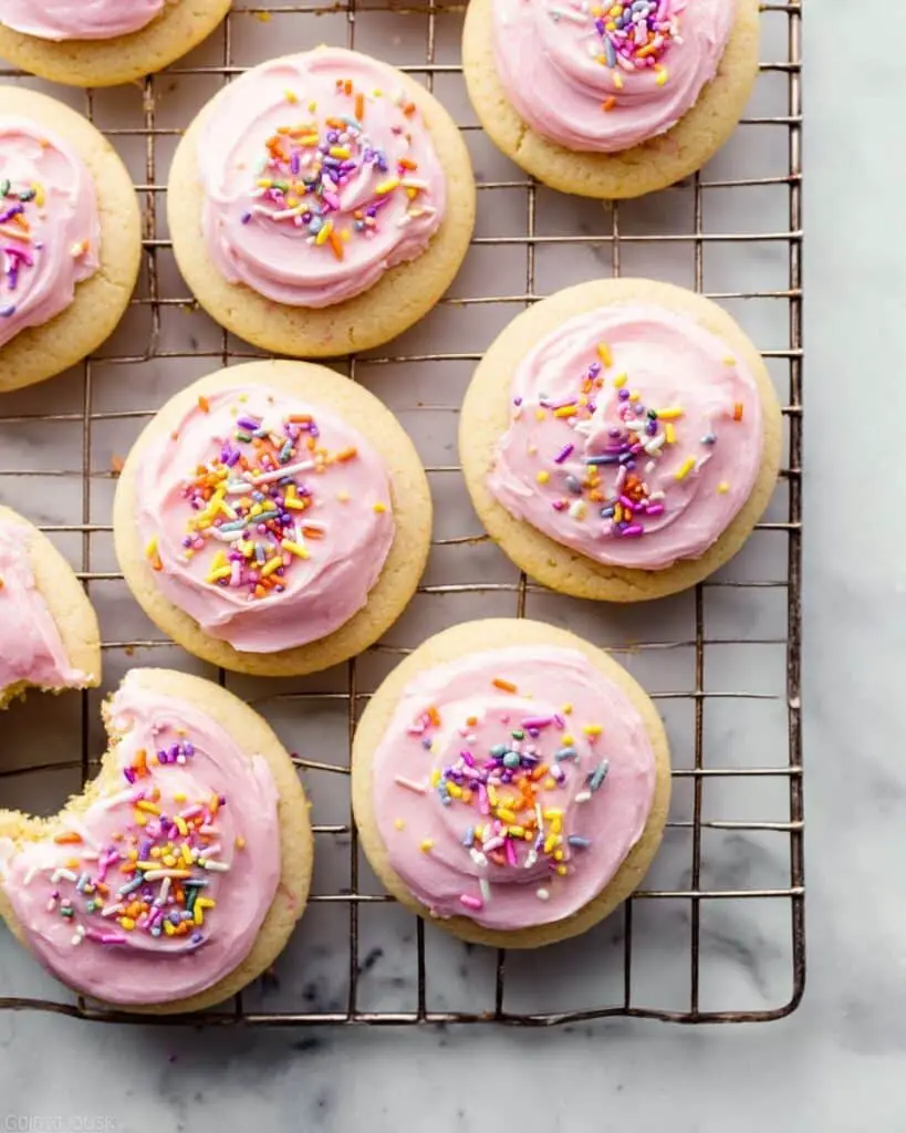 Soft Cakey Sugar Cookies Recipe
