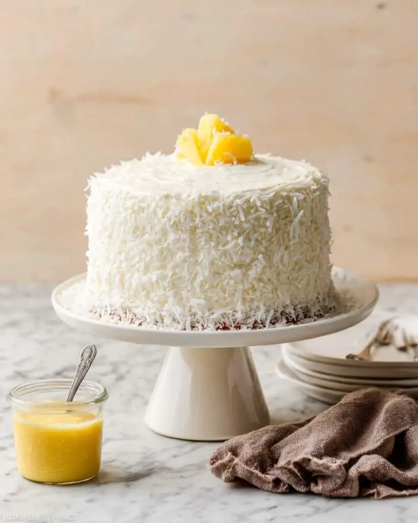Pineapple Coconut Cake Recipe