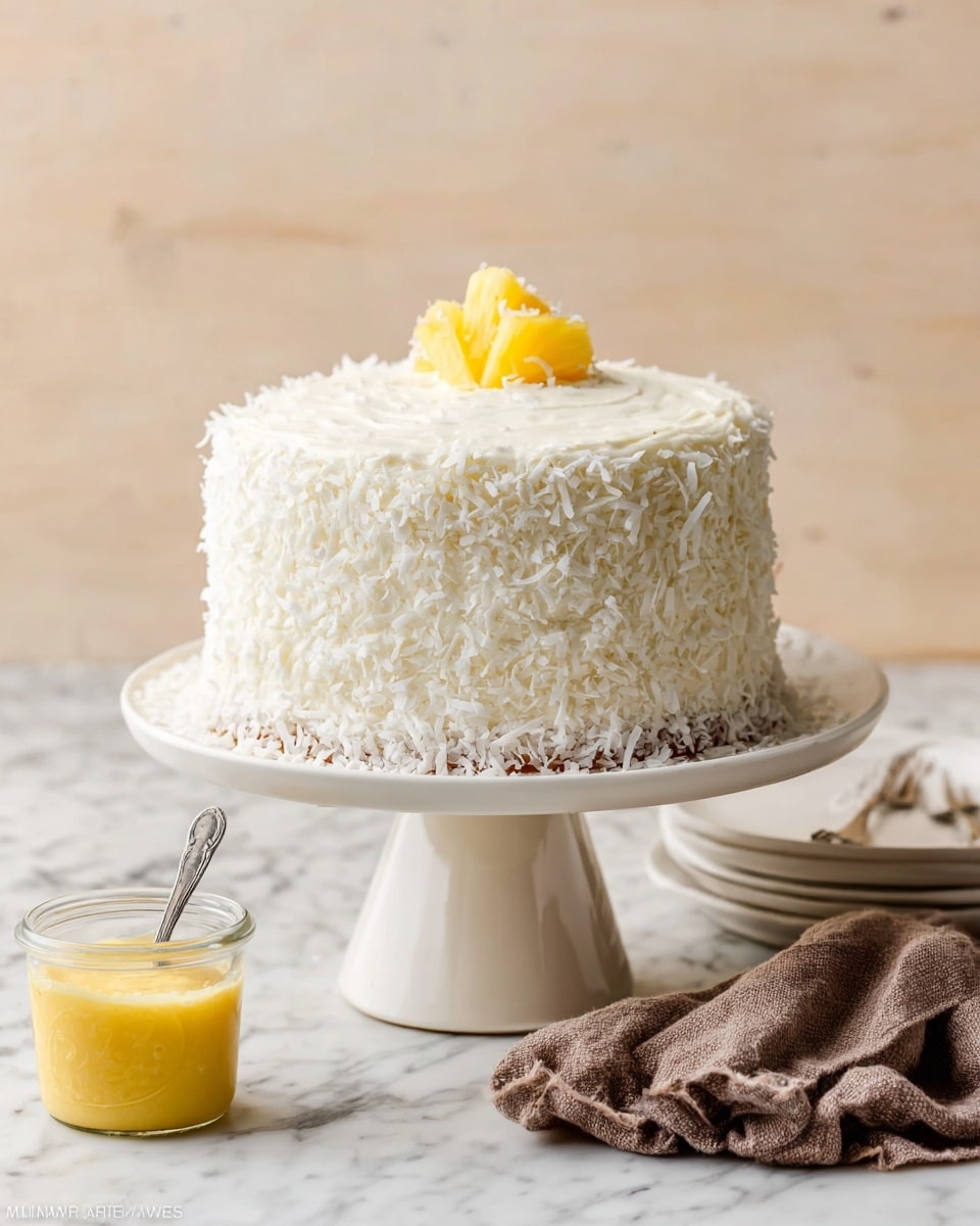 Pineapple Coconut Cake Recipe