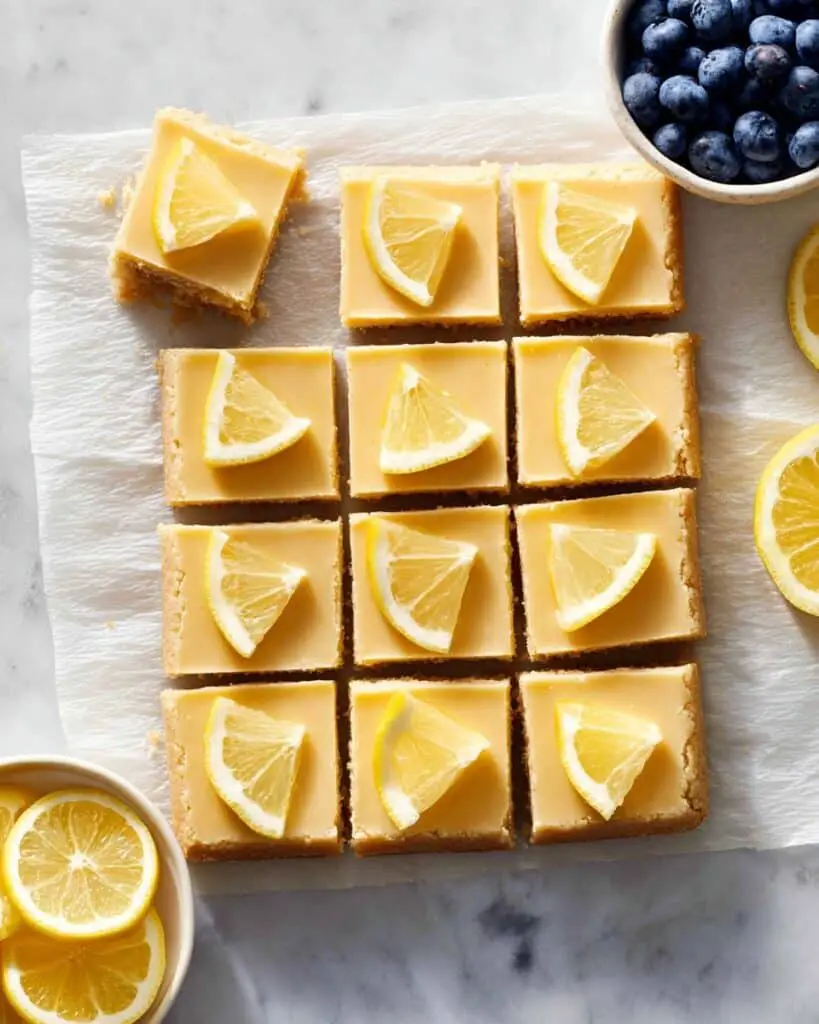 Greek Yogurt Lemon Bars Recipe