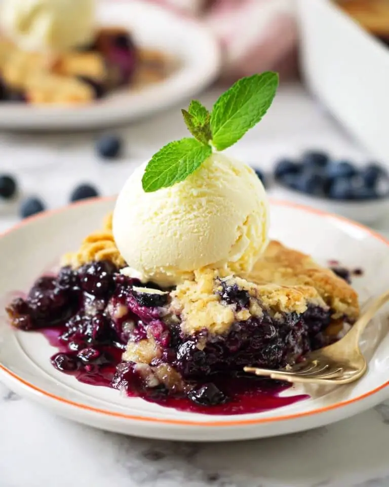 Easy Blueberry Dump Cake Recipe