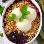 Blueberry Crisp Recipe