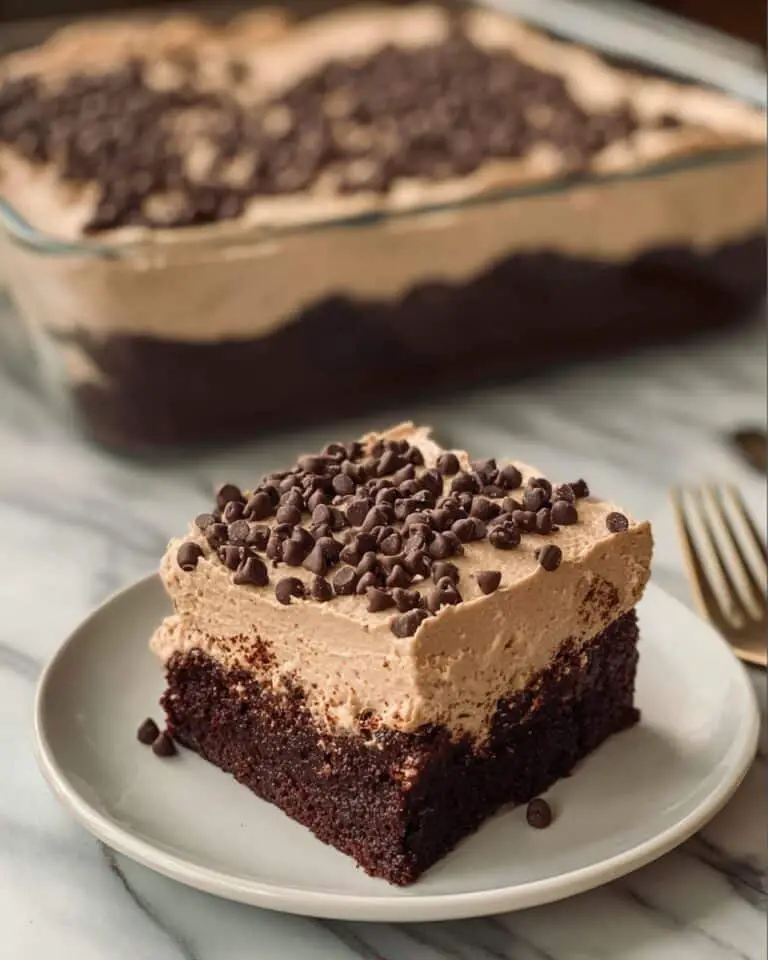 Chocolate Kahlua Poke Cake Recipe