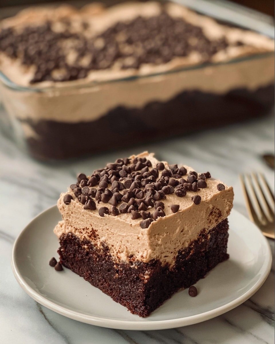 Chocolate Kahlua Poke Cake Recipe