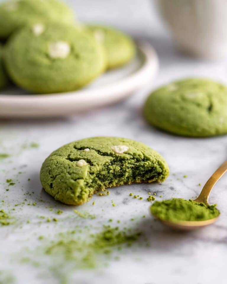 Vegan Matcha Cookies – Soft, Chewy, and Deliciously Green Recipe