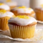 Vegan Gluten-Free Lemon Muffins with Lemon Glaze Recipe
