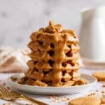 Vegan Biscoff Waffles: Easy and Delicious Breakfast or Snack Recipe