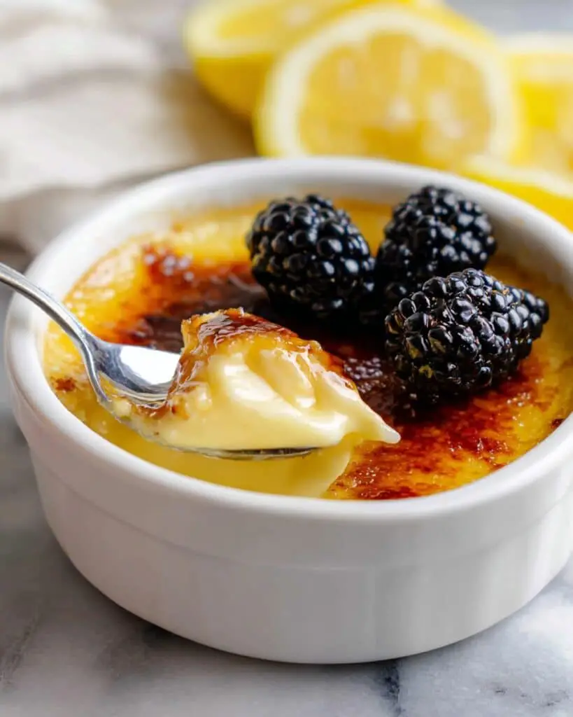Lemon Crème Brûlée Recipe