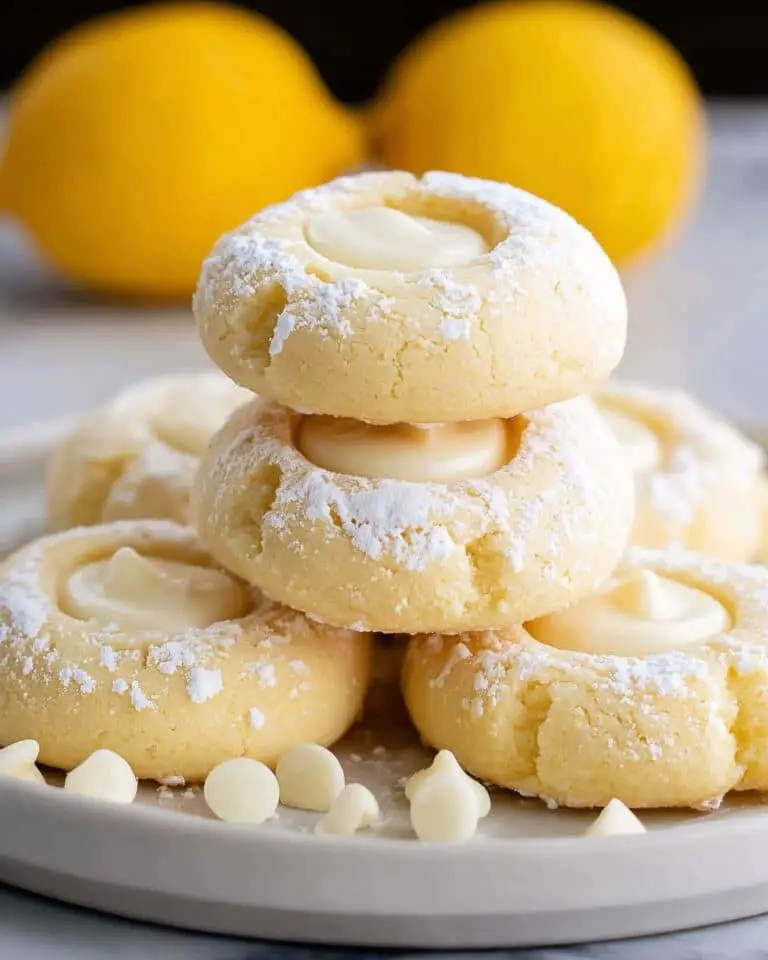 5-Ingredient Lemon White Chocolate Cookies with Cake Mix Recipe