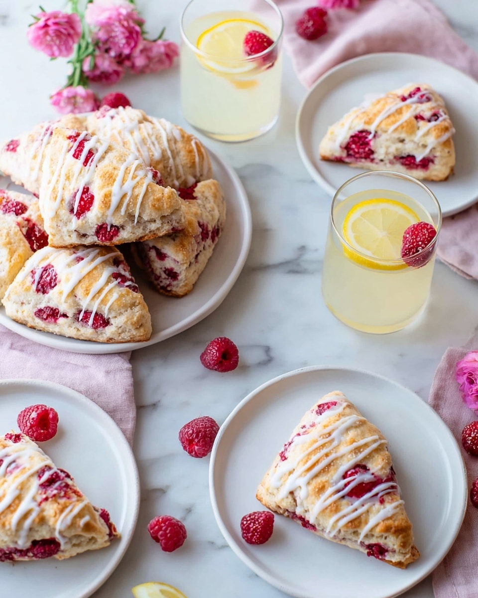 Raspberry Lemon Scones Recipe