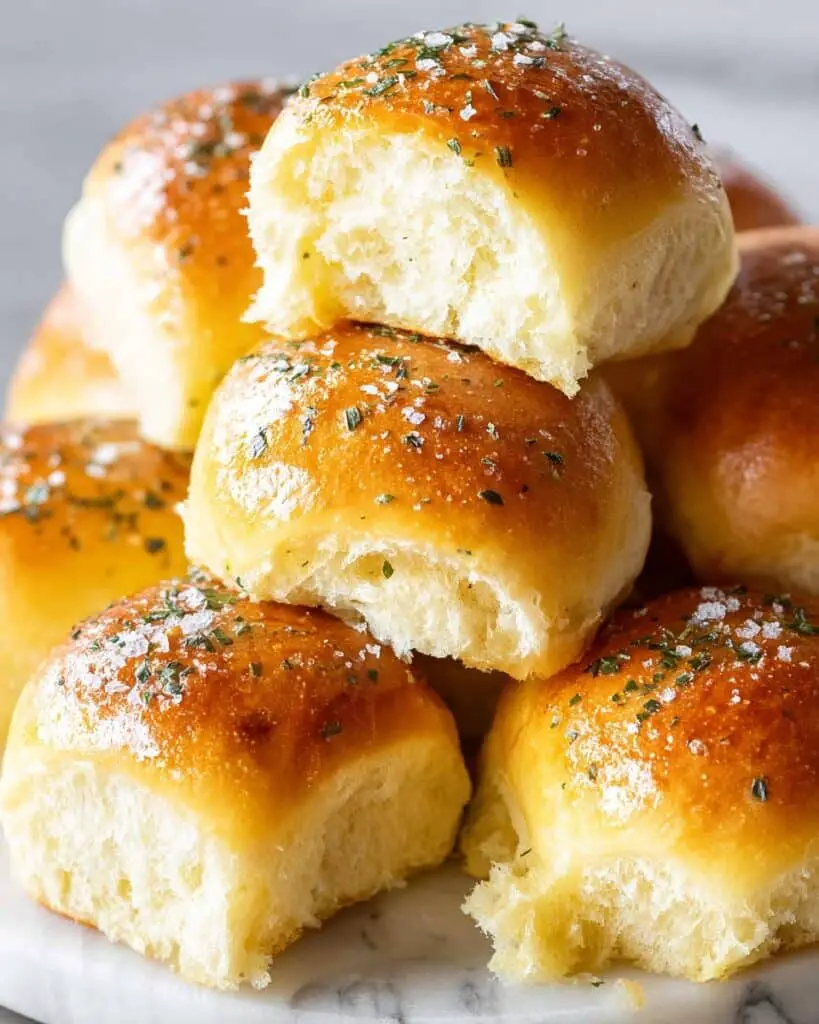 Lemon Herb Dinner Rolls Recipe