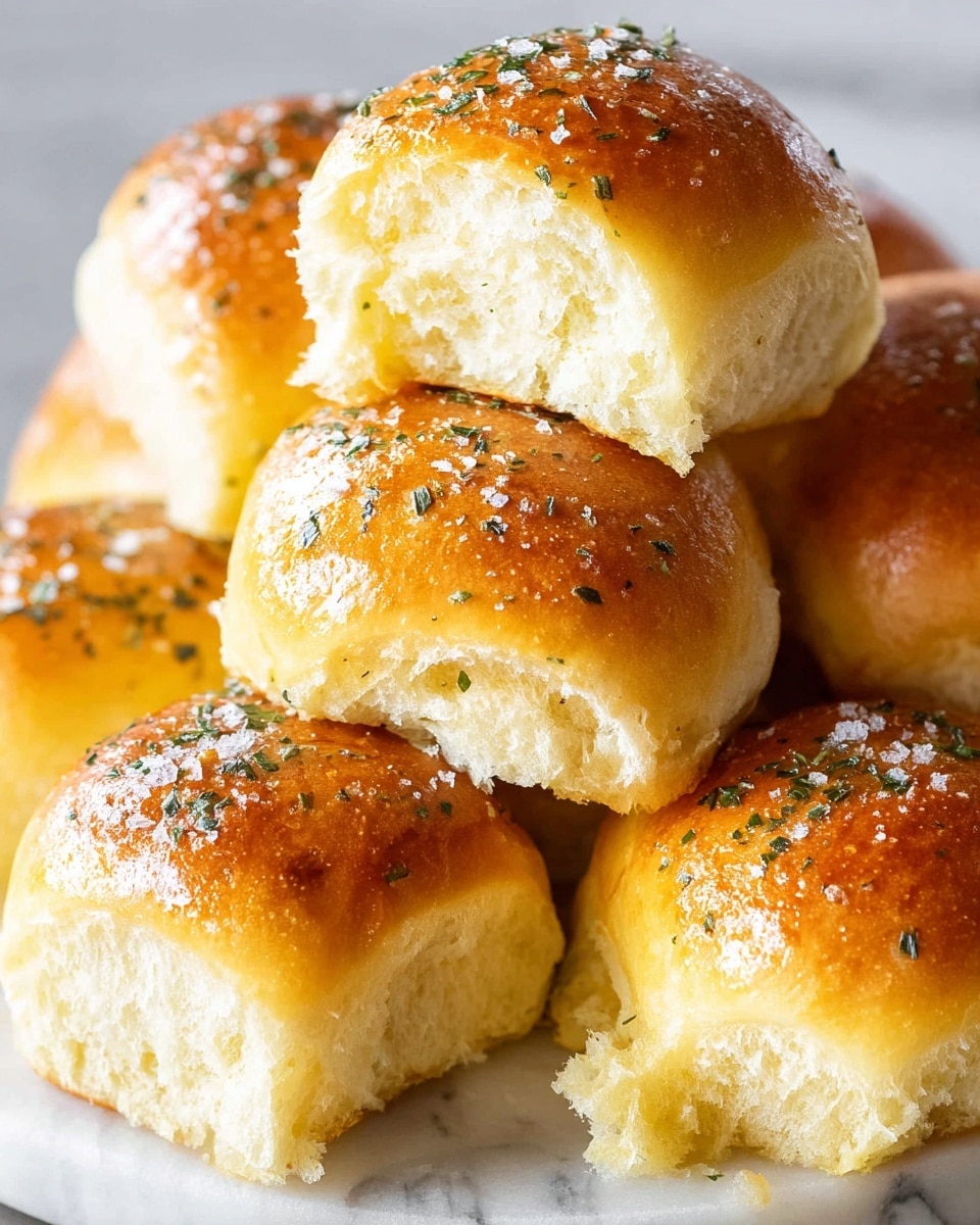 Lemon Herb Dinner Rolls Recipe