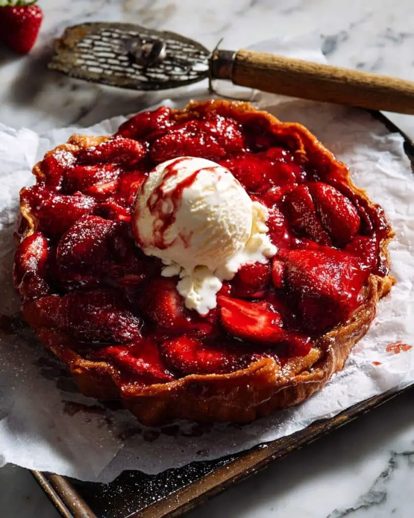 Strawberry Tarte Tatin Recipe