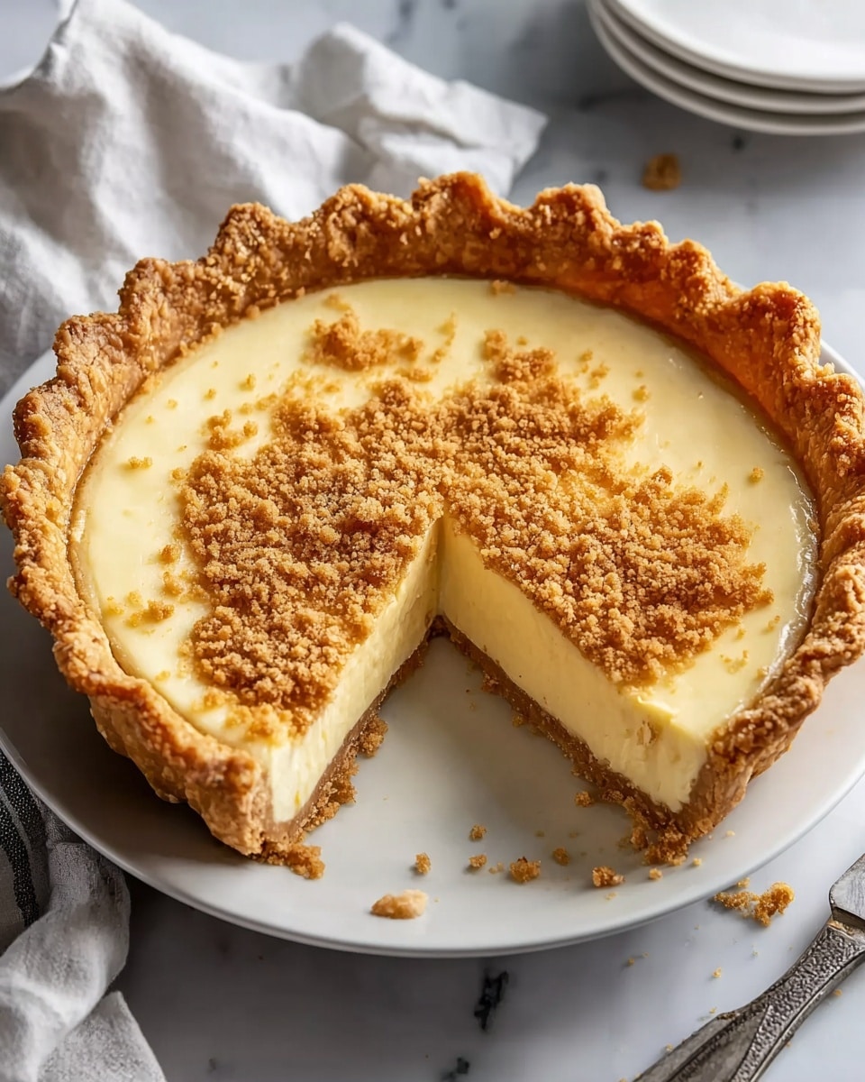 Egg Custard Pie Recipe