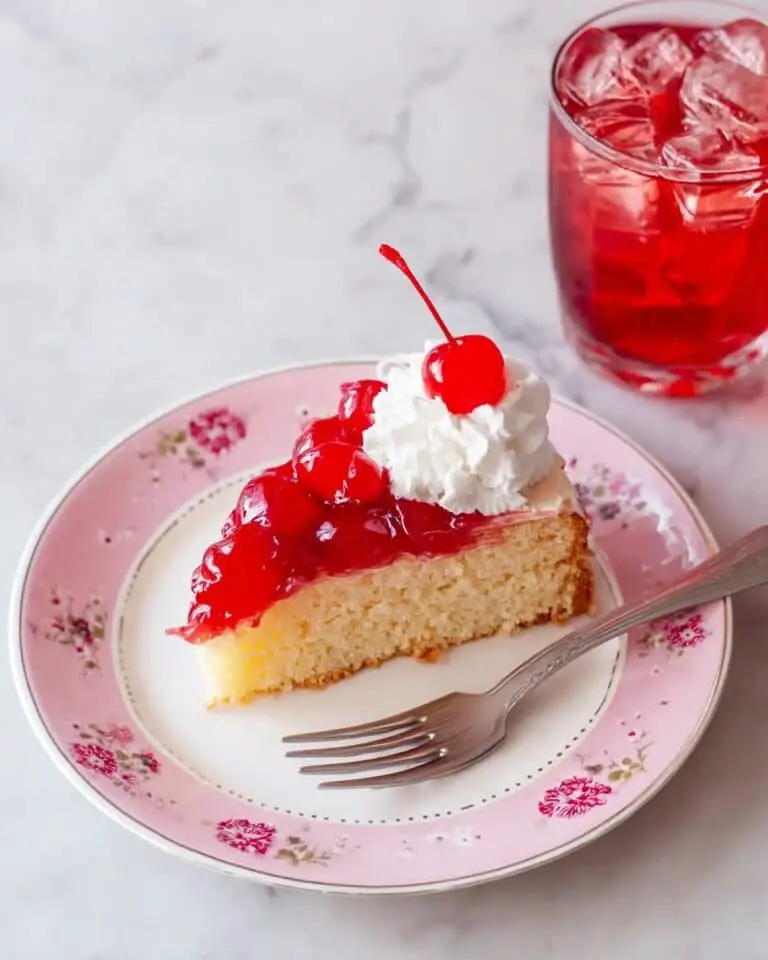 Shirley Temple Upside-Down Cake Recipe