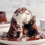 Chili's Lava Cake with Lindt Chocolates and Vanilla Ice Cream Recipe