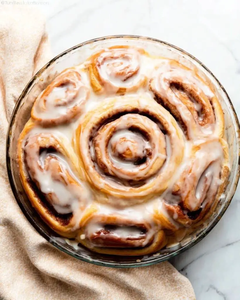 Giant Cinnamon Roll Cake Recipe