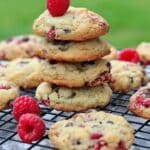 Raspberry Chocolate Chip Cookies Recipe