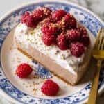 Raspberry Cottage Cheese Cheesecake (High Protein) Recipe