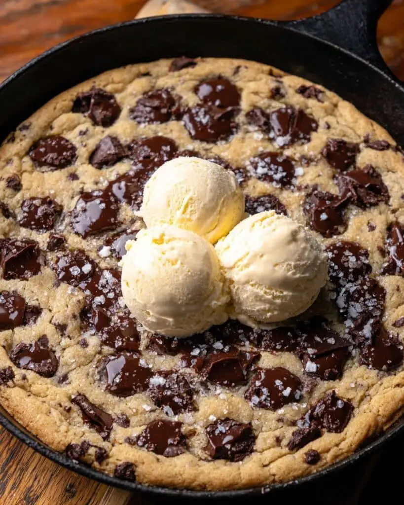 Cottage Cheese Cookie Skillet (High Protein) Recipe