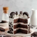 Vegan Cookies & Cream Oreo Cake Recipe