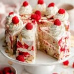 Vegan Raspberry Almond Cake Recipe