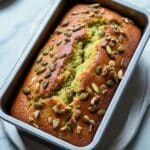 Delicious Pistachio Bread with Greek Yogurt and Vanilla Recipe