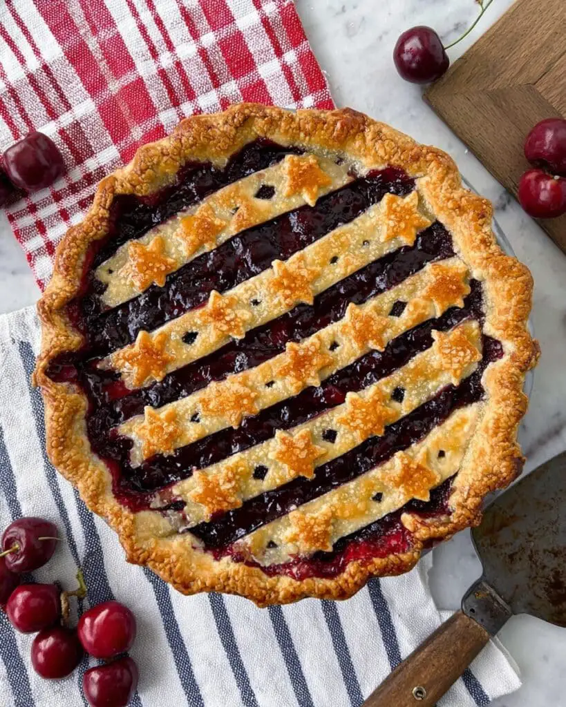Cherry Bourbon Pie Recipe
